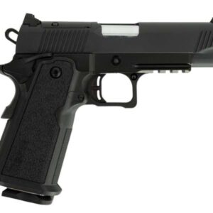 TISAS 1911 CARRY B9R DS HGA 9MM 4.25IN BBL FS BLACK 2 17RD MAGS RAIL