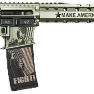 BLACK RAIN SPEC15 RIA 5.56 16IN BBL SILVER FX  CERAKOTE 15IN MLOK 30RD TRUMP RIFLE