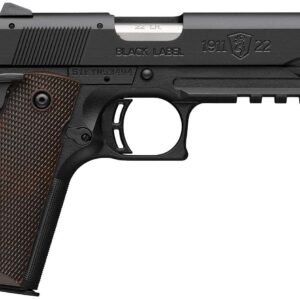 BROWNING 1911-22 BLK LABEL FULL SIZE HGA 22LR 4.25 IN BBL BLACK 1/10 RD MAG ( 2025 SHOT )