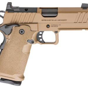 SPRINGFIELD ARMORY 1911 DS PRODIGY COMP COYOTE BROWN 9MM BLK 4.25" 2-10RD MAGS