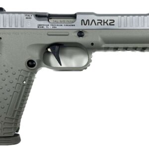 AMERICAN PREC FIREARMS STRIKE ONE MARK II HGA 9MM 5.5 IN THRD BBL SILVER/SS 2/17RD MAGS