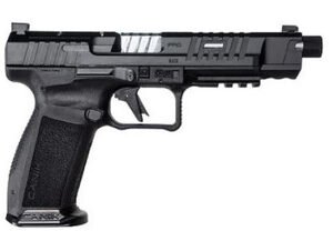 Canik HGP7157-N Mete SFX Pro 9mm 5.75" 18+1/20+1 Black W/ Chrome Threaded & Fluted Barrel