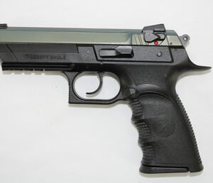 Magnum Research BE99153RL-NL Baby Eagle III 9mm 4.52" 15+1 Matte Black/Northern Lights Cerakote
