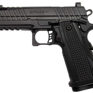 LFA Apollo 11 Compact Pistol - 9mm | Black |Aluminum Grip | 4.1" | 1x17rd Mag