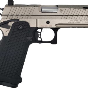 LFA Apollo 11 Compact Pistol - 9mm | Platinum Silver | 4.15" | 1x17rd Mag