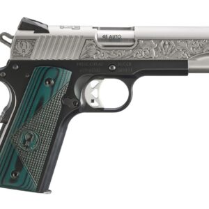 SR1911 LW Comm 45 Auto 4.25" SS Grn G10 7rd