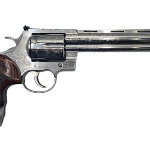 COLT ANACONDA 44MAG 8IN BARREL ENGRAVED ROSEWOOD AND PEARL GRIPS 1 OF 250