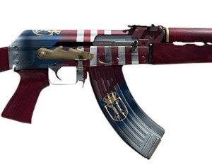 ZASTAVA ZPAPM70 AK RIFLE SERBIAN-AMERICAN HISTORY LIMITED EDITION CERAKOTE 16.5IN CHROME LINED BARREL 1.5MM RECEIVER BULDGED TRUNNION 20RD ZR7762AMS