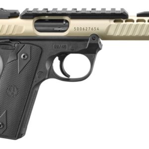 RUGER MARK IV 22/45 LITE 22LR 4.4IN BARREL 10RD CHAMPAGNE 43955