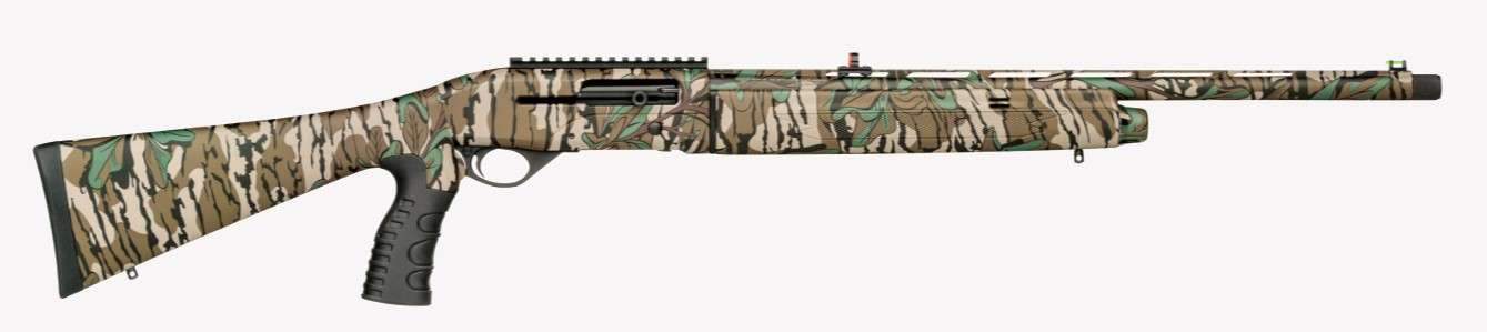 MOSSBERG SA-20 TURKEY SGA 20GA 21IN BBL BS SYN FL PISTOL GRIP STOCK MOSSY OAK GREENLEAF 4RD