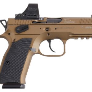 CZ SHADOW 2 COMPACT BURNT BRONZE WITH HOLOSUN 508T 9MM 4IN BARREL 15RD 86155