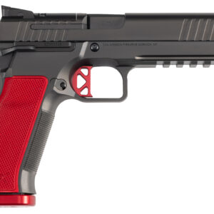 CZ DW DWX 9MM 5 FOFS OR RAIL RED GRIPS 10RD