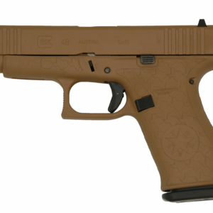 GLOCK*48 9MM TEXAS STIPPLE FDE PA4850204TSB