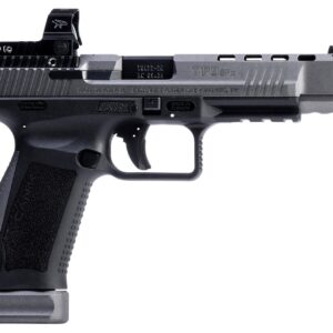 CANIK TP9SFx Pistol - Tungsten | 9mm | 5.2" Barrel | 2 - 20rd Mag | Full Accessory Kit | Includes MeCanik MO2 Optic
