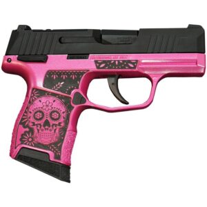 Sig Sauer P365-380-BSS-MS Exclusive "Sugar Skull" Pink Medusa Handgun .380 10rd Magazines (2) 3.1" Barrel
