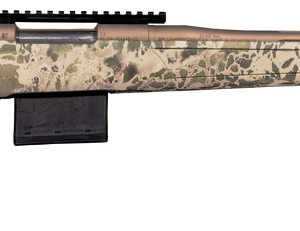 CVA CASCADE VARMINT HUNTER RIB 22-250 22 IN C-KOTE THD 5/8X24 BBL W BRAKE ADJ CAMO STOCK 1 MAG