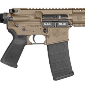 DIAMONDBACK DB15 5.56 7IN DIAMONDBACK W/ 6IN PC M-LOK RAIL FLAT DARK EARTH  SBA3 BRACE 1 30RD PMAG DB1913K061