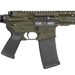 DIAMONDBACK DB15 5.56 7IN DIAMONDBACK W/ 6IN PC M-LOK RAIL OD GREEN  SBA3 BRACE 1 30RD PMAG DB1913K101