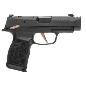 Sig Sauer P365-XL Rose Comp Handgun 9mm Luger 12rd Magazines(2) 3.1" Barrel & Vaultek Pistol Safe
