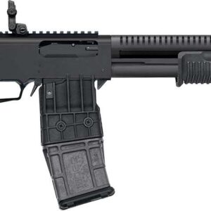 MOSSBERG 590RM MAG-FED SGP 12GA 18.5IN BBL PIC RAIL & ADJ SIGHTS ADJ STOCK PISTOL GRIP BLACK 10RD