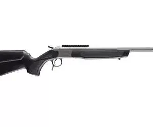 CVA SCOUT 350 LEGEND SS TD - STAINLESS STEEL / BLK  0 MOA PIC RAIL