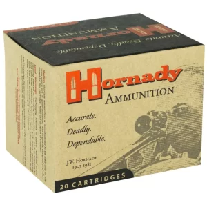 HORNADY CUSTOM 500SW NAG 500G FP XTP 20RD BX 200RD CASE