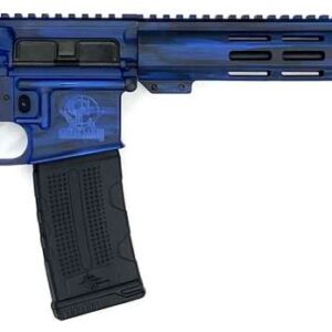 GREAT LAKES FIREARMS GL-15 RIA 223 WYLDE 16IN BBL ORC BATTLEWORN ROYAL BLUE/NITRIDE 30RD MAG