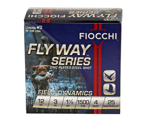 FIOCCHI 12GA #4 FLYWAY STEEL 25/250