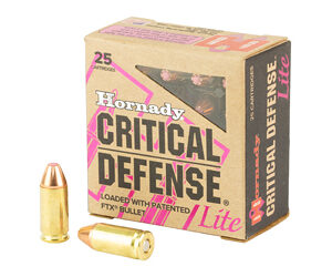 HRNDY CD 9MM 100GR FTX LITE 25/250