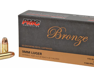 PMC BRNZ 9MM 115GR JHP 50/1000