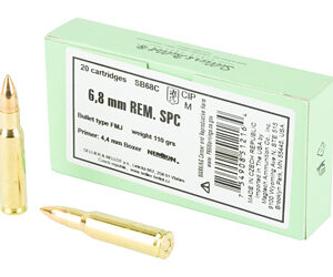S&B 6.8SPC 110GR FMJ 20/1000