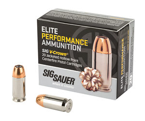 SIG AMMO 45ACP 185GR JHP 20/200