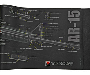 TEKMAT CUTAWAY RIFLE MAT AR15 BLK