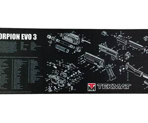 TEKMAT PSTL MAT FOR CZ SCORPION BLK