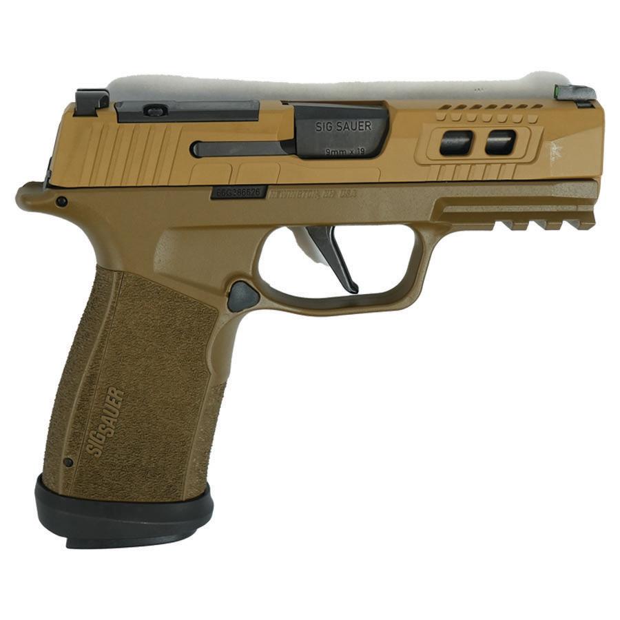 https3A2F2Fmediachattanoogashootingcom2Fimages2Fproduct2FXI6816862TB2Fsig_sauer_p365_two_tone_brown_xmacro_tacops_handgun_9mm_luger_17rd_magazines_4_3_7_barrel_0001_Right - GunHippo