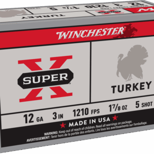 WINCHESTER SUPER X TURKEY 12GA 3" 1-7/8OZ #5 10RD BX 100RD CASE