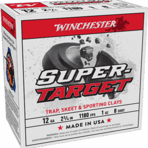 WINCHESTER 12G 2-3/4" #8 SPR TRGT XTR LGHT 1OZ 25RD/250