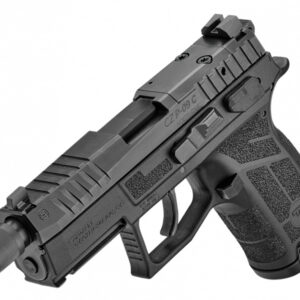 CZ P-09 C NOCTURNE SUPPRESSOR-READY, 1/2X28, 9MM, 17RD, OPTICS-READY, BLK POLYMER FRAME, NITRIDE SLI