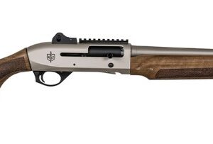MAC 2 TAC 12Ga 18.5" 3 FS Nickel/Wood (5)rd