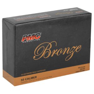 PMC BRONZE 50CAL BMG 660GR FMJ BT 10RD BX 200RD CASE
