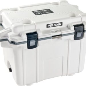 PELICAN COOLERS IM 50 QUART - ELITE WHITE/GRAY