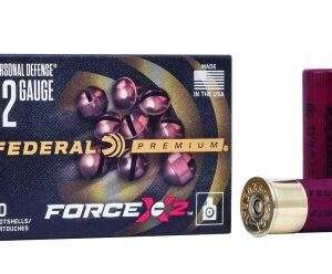 FEDERAL 12GA 1 3/4IN 6-PELLET FORCE X2 00 BUCK 10 RD/BX 10 BX/CS