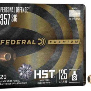 FEDERAL 357 MAG 154GR HST JHP PERSONAL DEFENSE 20 RD/BX 10 BX/CS