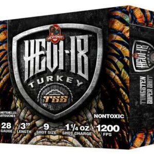 HEVI-SHOT HEVI-18 TSS TURKEY 28GA 3IN 1-1/4OZ #9 5 RD/BX 10 BX/CS