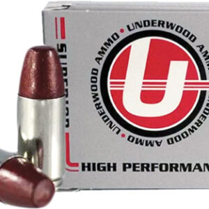 UNDERWOOD 9MM +P 147GR HARD - CAST LEAD-FN 20RD 10BX/CS