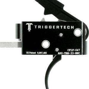 TRIGGERTECH AR-15 TWO STAGE - BLACK COMPETITIVE CURVED