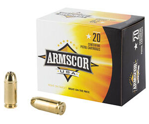 ARMSCOR 40S&W 180GR JHP 20/500