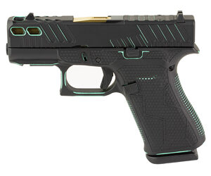 GLOCK 43X 9MM 10RD BLACK ROBBIN BLUE