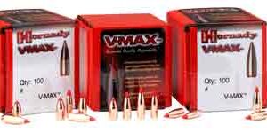 HORNADY BULLETS 6MM .243 - 58GR V-MAX 100CT 40BX/CS