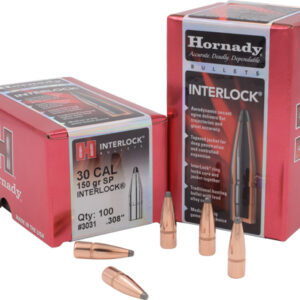 HORNADY BULLETS 30 CAL .308 - 150GR JSP 100CT 15BX/CS